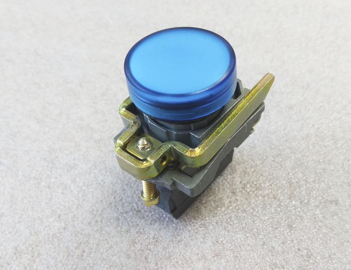 Блок световой XB4 BVB6 24V DC Telemecanique синий(011907)