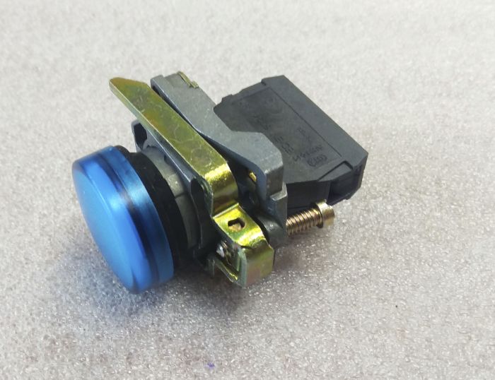 Блок световой XB4 BVG6 120V AC Telemecanique синий(016827)