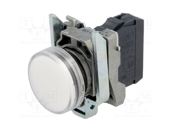 Блок световой XB4 BVM1 230V AC Telemecanique белый(089199)