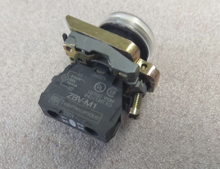 Блок световой XB4 BVM1 230V AC Telemecanique белый(089199)