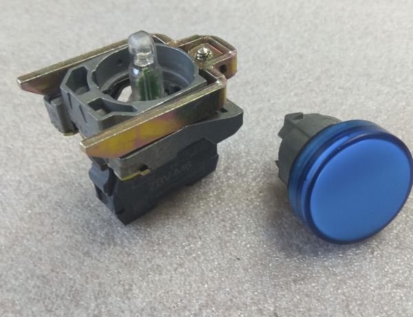 Блок световой XB4 BVM6 230V AC Telemecanique синий(011974)