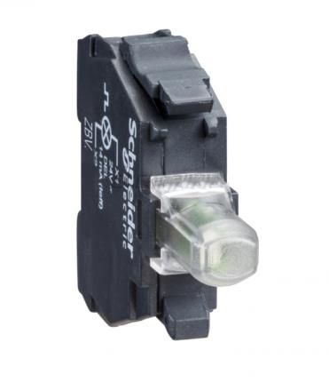 Блок світловий ZB4 BVB1 LED 24V DC білий Telemecanique(089238)