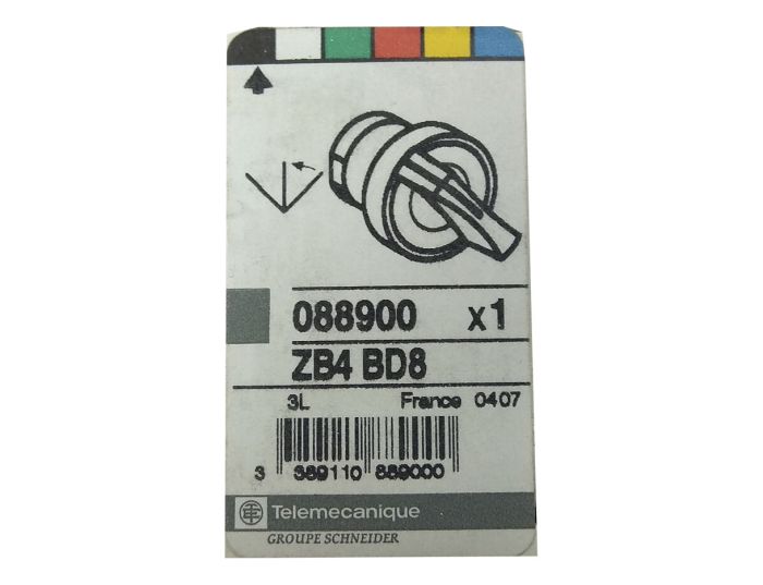 Перемикач ZB4 BD8 3 положення Telemecanique, чорний(088900)