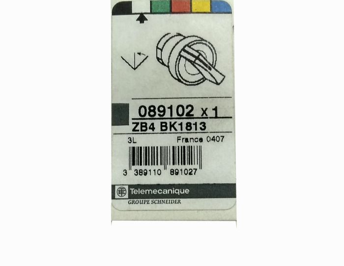 Перемикая ZB4 BK1813 3 положення Telemecanique, білий(089102)