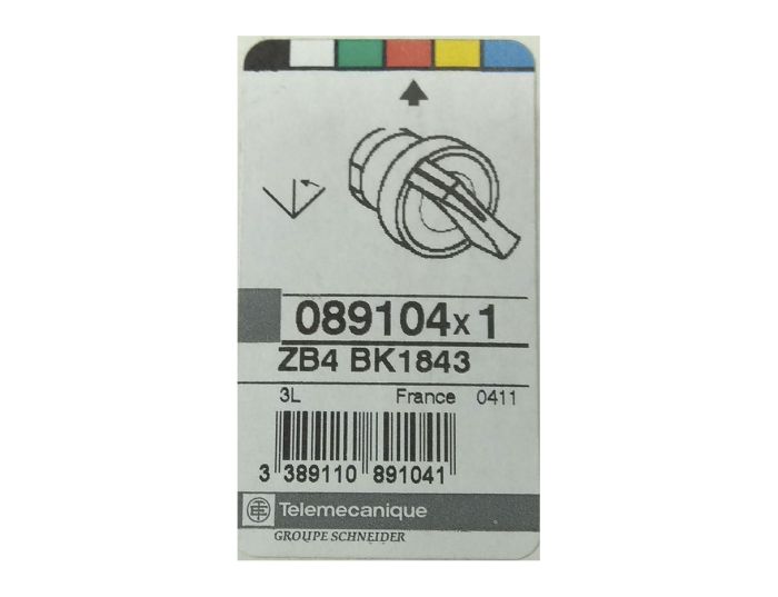 Перемикач ZB4 BK1843 3 положення Telemecanique, червоний(089104)