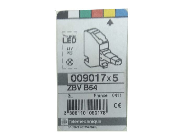 Елемент світлодіодний ZBV B54 24V DC Telemecanique жовтий(009017)
