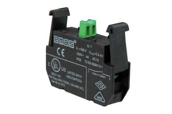 Блок-контакт В1 "СТАРТ" (1НО) EMAS(B1)