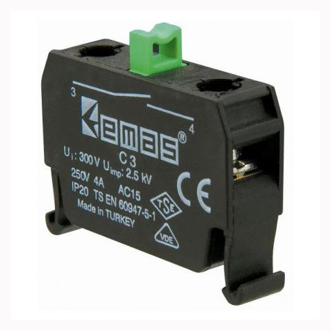 Блок-контакт С3 "СТАРТ" (1НО)  EMAS(С3)