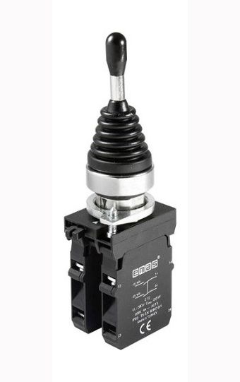Кнопка-джойстик CM707DJ41 4-позиционая без фиксации (2НО+2НО) - метал IP65 EMAS(CM707DJ41)