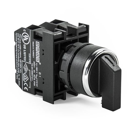 Переключатель B101S32 I-0-II без фикс.(2НО) EMAS(B101S32)