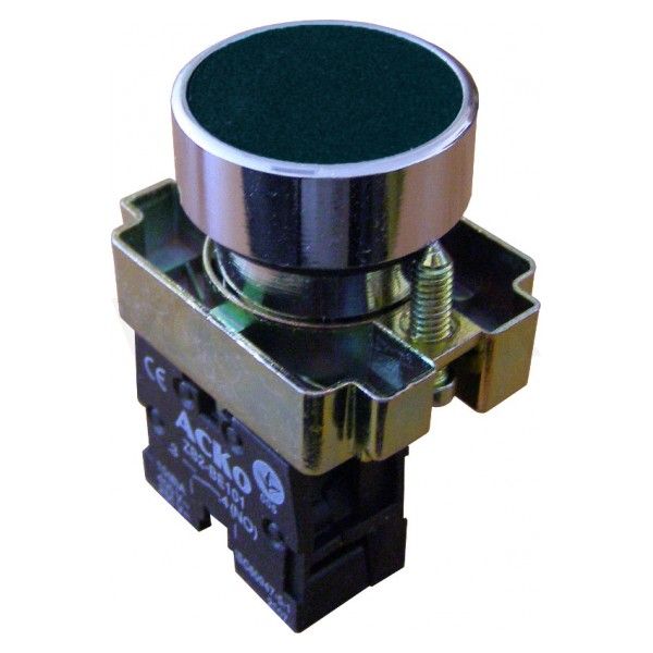 Кнопка управления XB2-BA21 черная "Старт" АСКО(A0140010001)