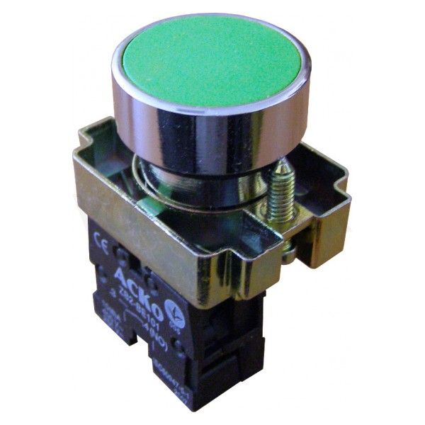 Кнопка управления XB2-BA31 зеленая "Старт" АСКО(A0140010002)