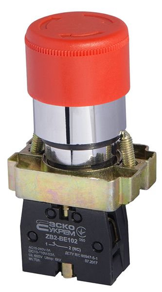 Кнопка управления XB2-BS442 безопасности с поворотом АСКО(A0140010082)