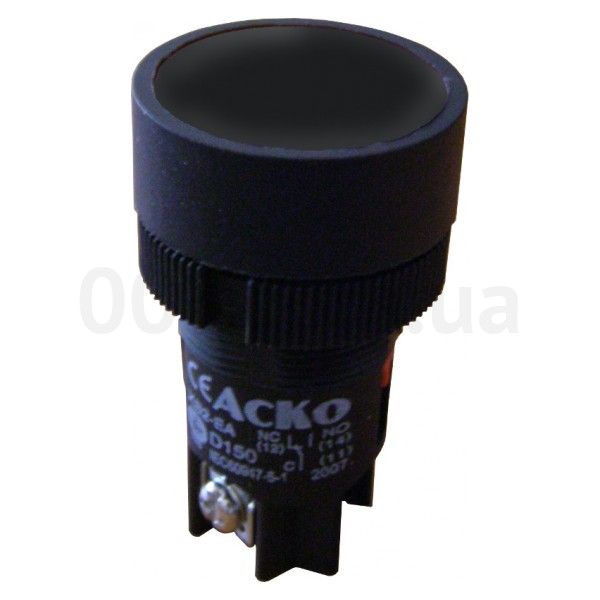 Кнопка управления XB2-EA125 черная АСКО(A0140010035)