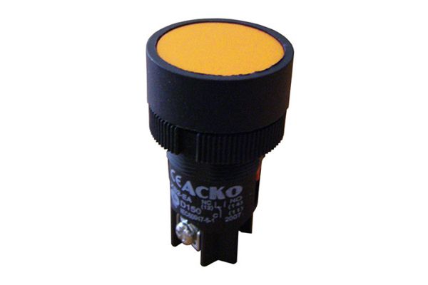 Кнопка управления XB2-EA155 желтая АСКО(A0140010042)