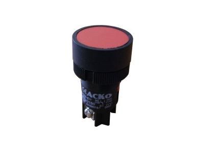Кнопка управления XB2-EH145 "СТОП" красная с фиксацией (NO+NC) АСКО(A0140010043)
