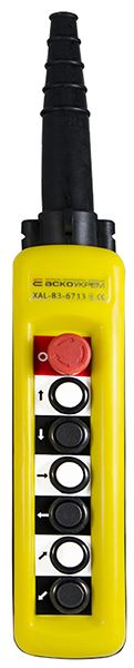 Пост XAL-B3-6713 на 6 взаим.блокировки + 1 общая АСКО(A0140050007)