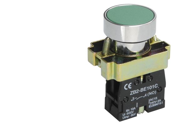 Кнопка управления LAY5-BA31 без подсв. зеленая ИЭК(BBT60-BA-K06)