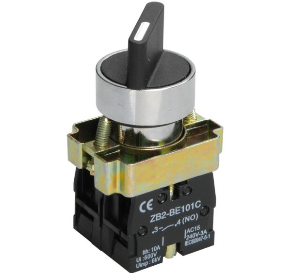 Кнопка управления LAY5-BD25 2 положения "I-0" стандарт ручка ИЭК(BSW60-BD-2-K02)