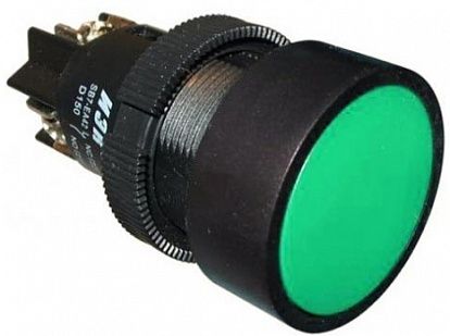 Кнопка управления SВ-7 "Пуск" зеленая 1з d22мм/240В  ИЭК(BBT40-SB7-K06)