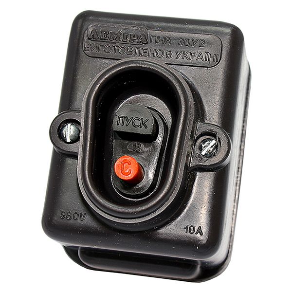 Пускатель нажимной ПНВ-30 10A 380V