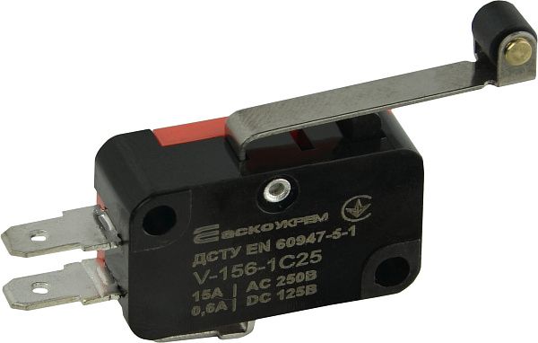 Микровыключатель V-15-61C25 АСКО(A0050040020)