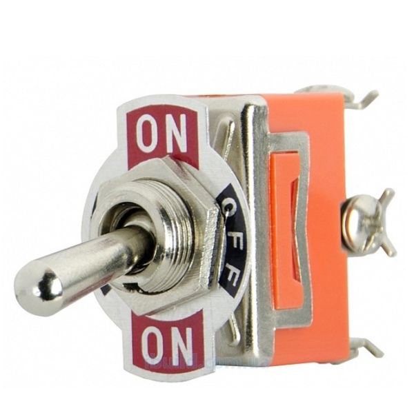 Тумблер 1122 "Вкл - Выкл - Вкл", АсКо(A0140060005)