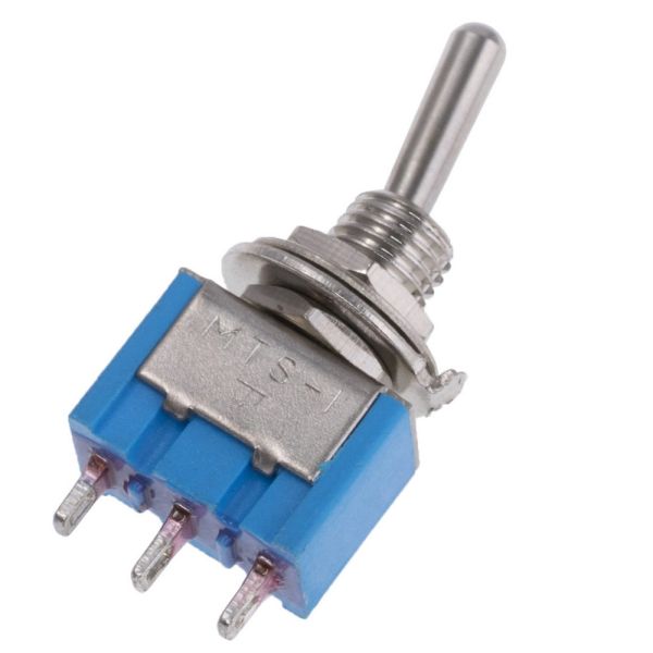 Тумблер MTS-103 ON-OFF-ON 3Пол.-3Конт. АсКо(A0140060013)