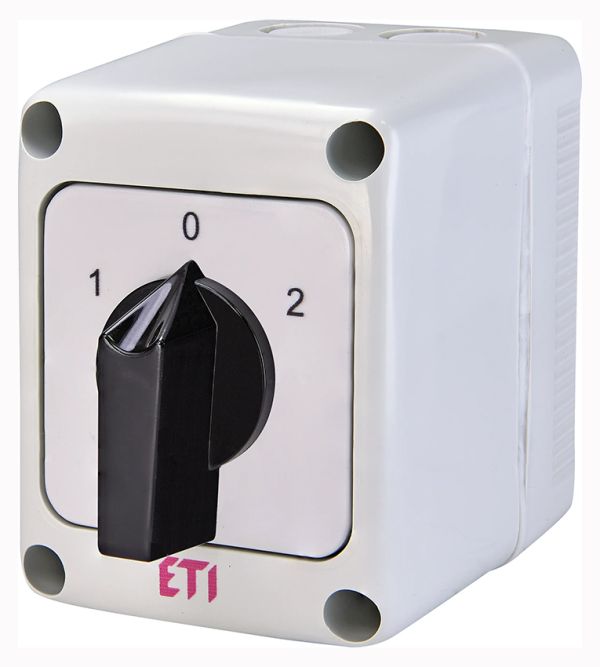 Переключатель CS 16 53 PN (3р_ 1-0-2 корп/IP65 с/ч 16А) ETI(4773196)