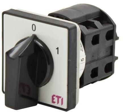Переключатель CS 16 90 U (1р 0-1) (серо-черный)  16А ETI(4773001)