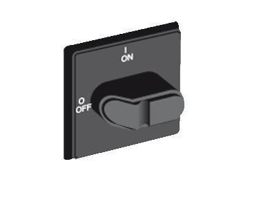 Рукоятка для выключателей нагрузки OHBS1AH для ОТ16...63F АВВ(1SCA102680R1001)