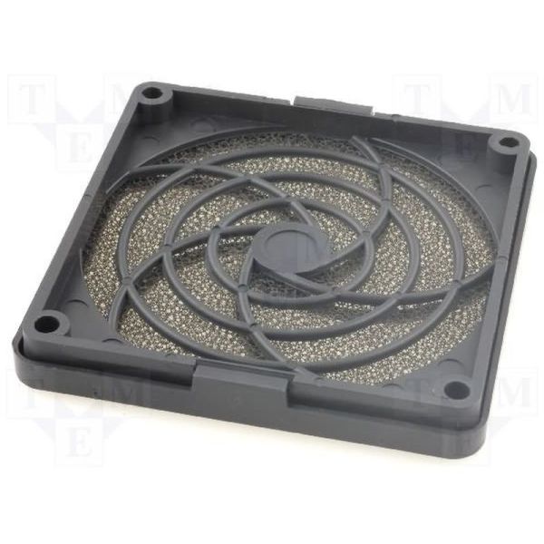 Решётка пластиковая с фильтром PB-08D (80х80) SUNON