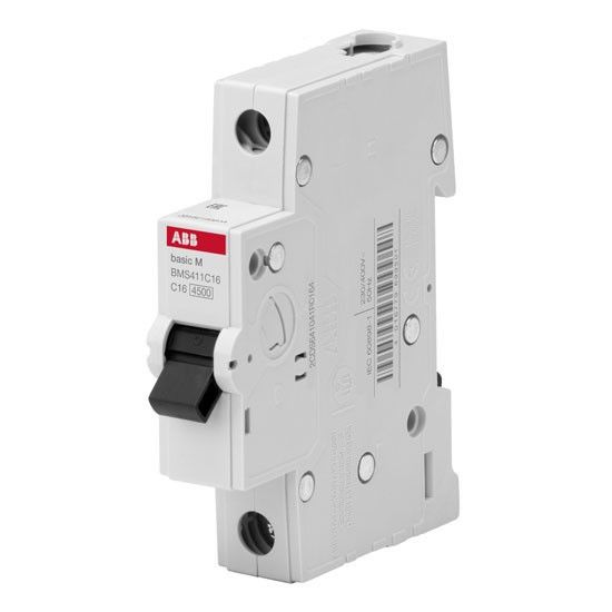 Вимикач автоматичний BASIC M BMS411B10, 1р/B10А, 4,5кА ABB(2CDS641041R0105)