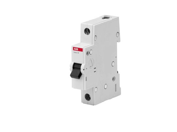 Вимикач автоматичний BASIC M BMS411C20, 1р/С20А, 4,5кА ABB(2CDS641041R0204)