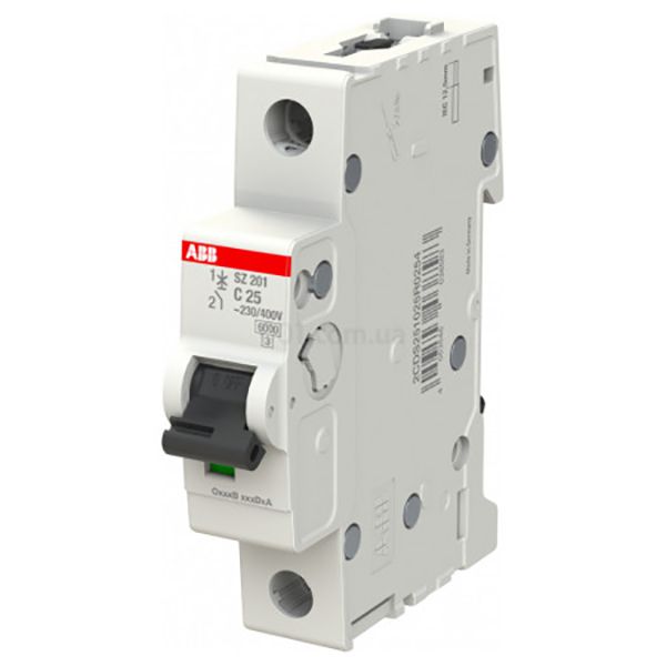 Вимикач автоматичний SZ201-C25 6кА ABB(2CDS251025R0254)
