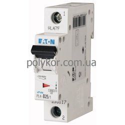Вимикач автоматичний MOELLER/EATON PL4-C50/1(293129)