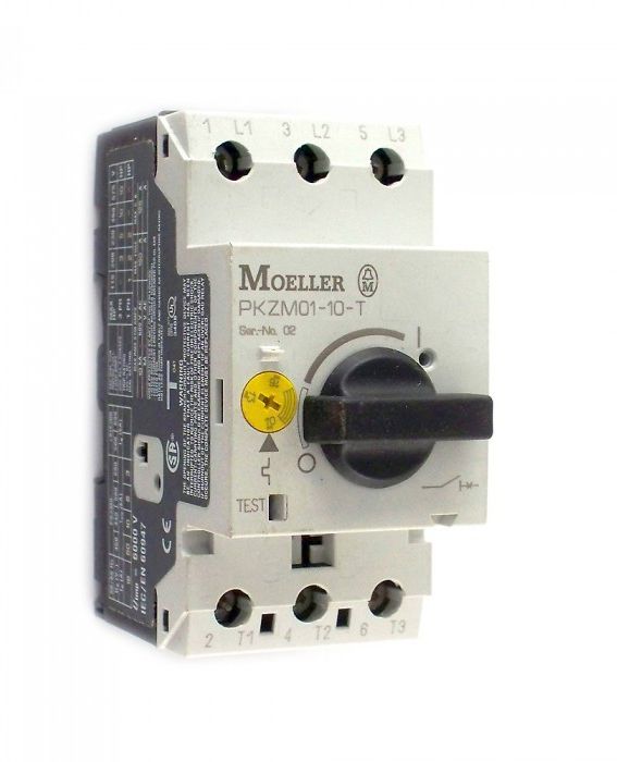 Автомат защиты двигателя PKZM01- 10 (6,3-10 A) Moeller(278484)