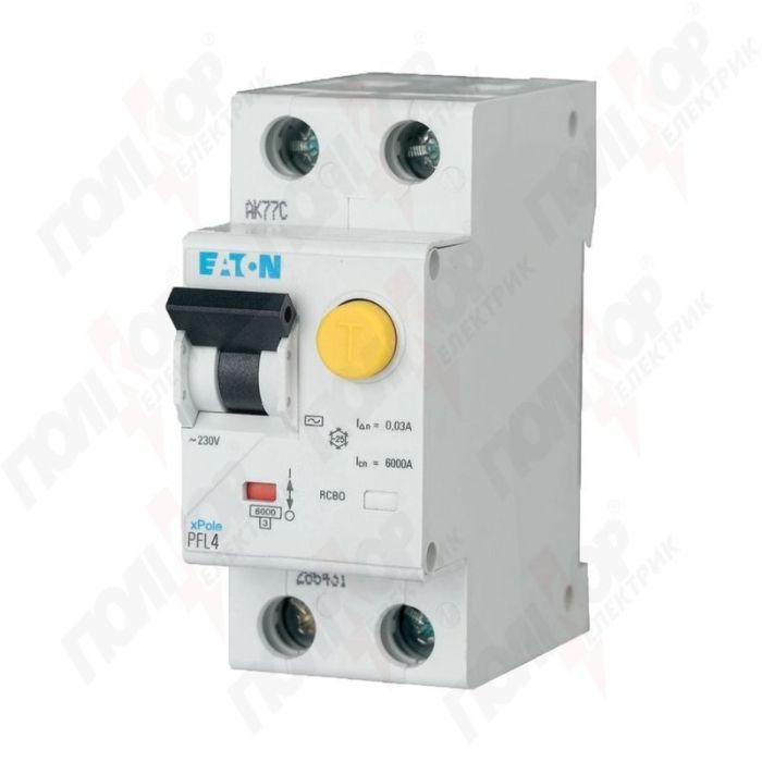 Диф. автомат PFL6 - 40/1N/C/0,03(286471)