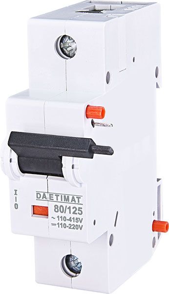 Розчіплювач незалежний DA ETIMAT AC 10кА 80/125 110-415V ETI(2159321)