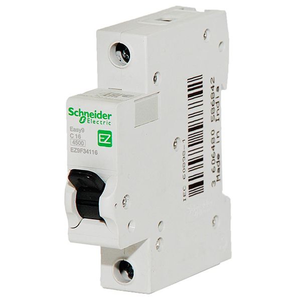 Вимикач автоматичний EZ9F34116 С 1р 16А Schneider Electric(EZ9F34116)
