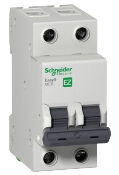 Вимикач автоматичний EZ9F34210 С 2р 10А Schneider Electric(EZ9F34210)