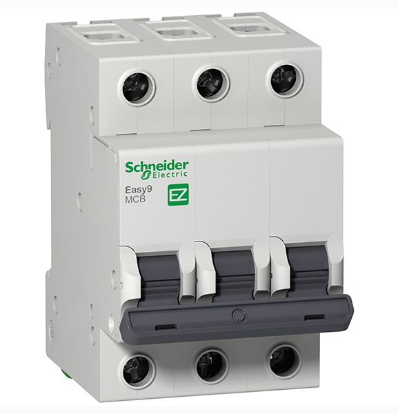 Вимикач автоматичний EZ9F34363 С 3р 63А Schneider Electric(EZ9F34363)