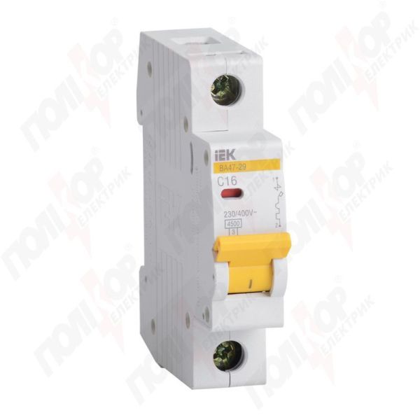Вимикач автоматичний ІЕК ВА47-29 1р/С32А(MVA20-1-032-C)