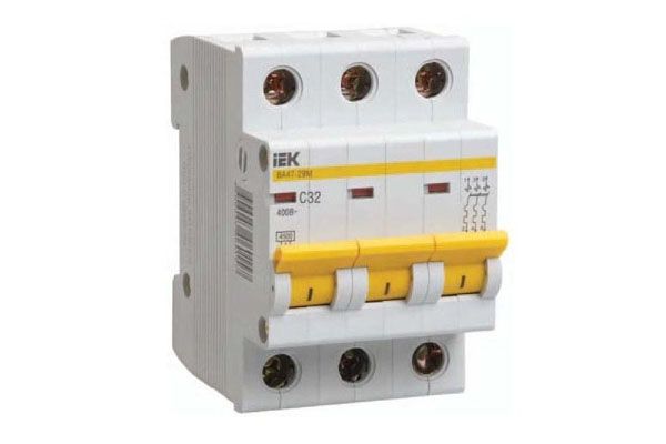 Вимикач автоматичний ІЕК ВА47-29 2р/C63А(MVA20-2-063-C)
