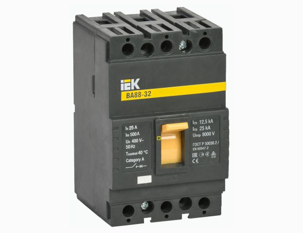 Вимикач автоматичний ВА88-32 3р/ 25А 25кА(SVA10-3-0025)