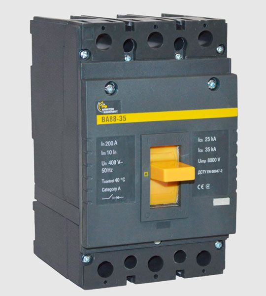 Вимикач автоматичний ВА88-35 3Р 200А 35кА УЕК(SVA30-3-0200-U)