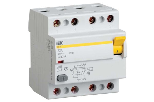 ПЗВ ВД1-63 4р 16А 30мА(MDV10-4-016-030)