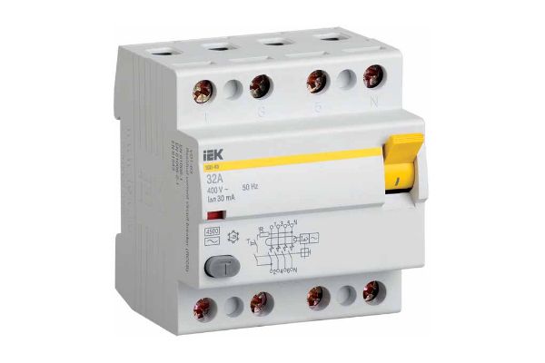 ПЗВ ВД1-63 4р 32А 30мА(MDV10-4-032-030)