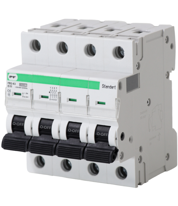 Вимикач автоматичний  FB2-63 4P С32A (6кА) серія STANDART Промфактор(FB2C4032)