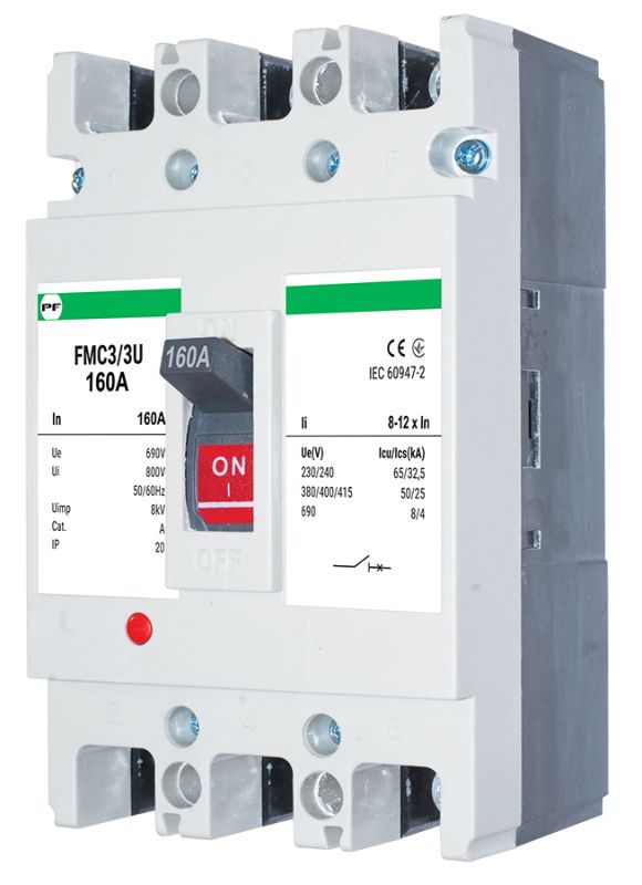 Вимикач автоматичний FMC3/3U 3P/160A 50kA Промфактор(FMC33U0160)
